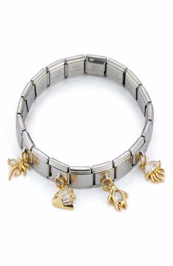 Cubic Zirconia Charm Bracelet