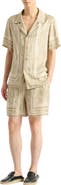 Balmain Printed Foulard pyjama shorts