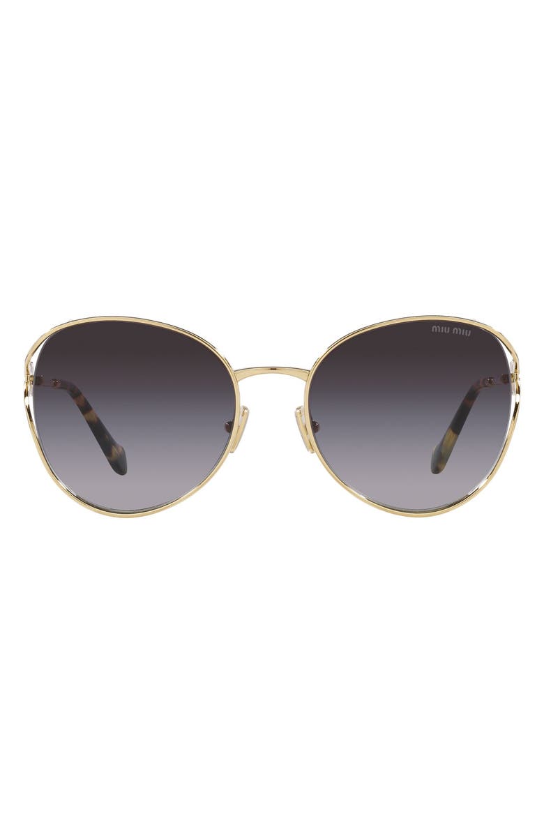 Miu Miu 58mm Gradient Phantos Sunglasses, Main, color, 