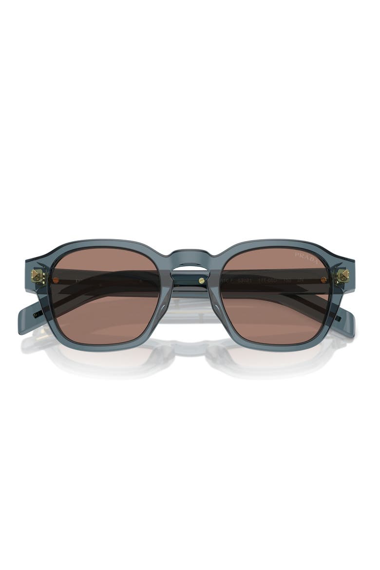 53mm Phantos Sunglasses, Alternate, color, GREY
