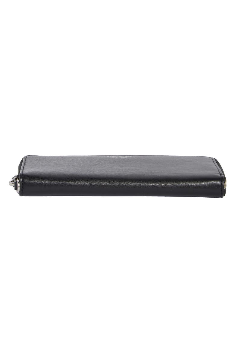 The Continental Wristlet Wallet, Alternate, color, BLACK