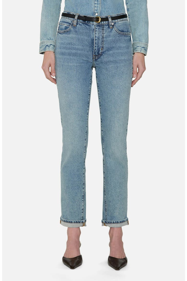 The Borrowed Mid Rise Boyfriend Jeans, Main, color, RICOCHET