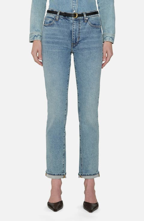 The Borrowed Mid Rise Boyfriend Jeans