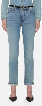 FRAME The Borrowed Mid Rise Boyfriend Jeans
