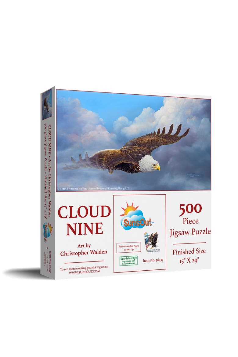 Cloud Nine 500 piece Jigsaw Puzzle for Adults, Main, color, Multicolor