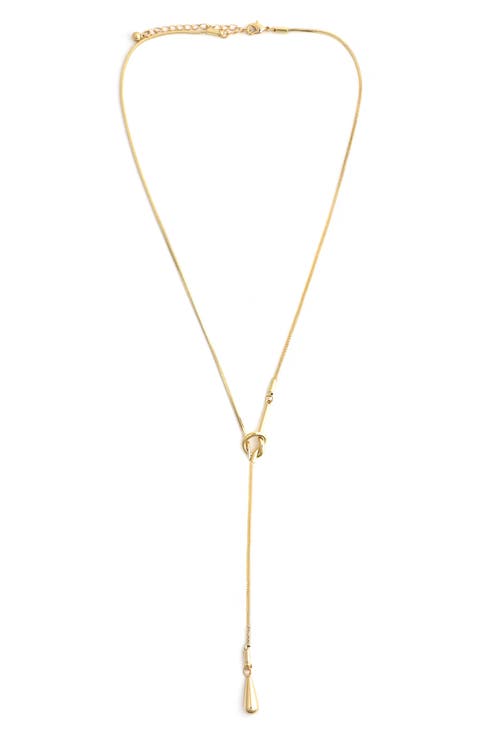 Snake Chain Y-Necklace