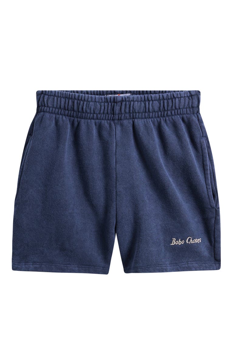 Bobo Choses Kids' Bermuda Shorts, Main, color, Navy Blue