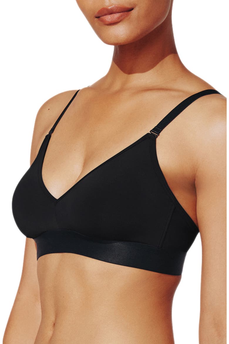 24/7® Classic Wireless Bralette, Alternate, color, BLACK