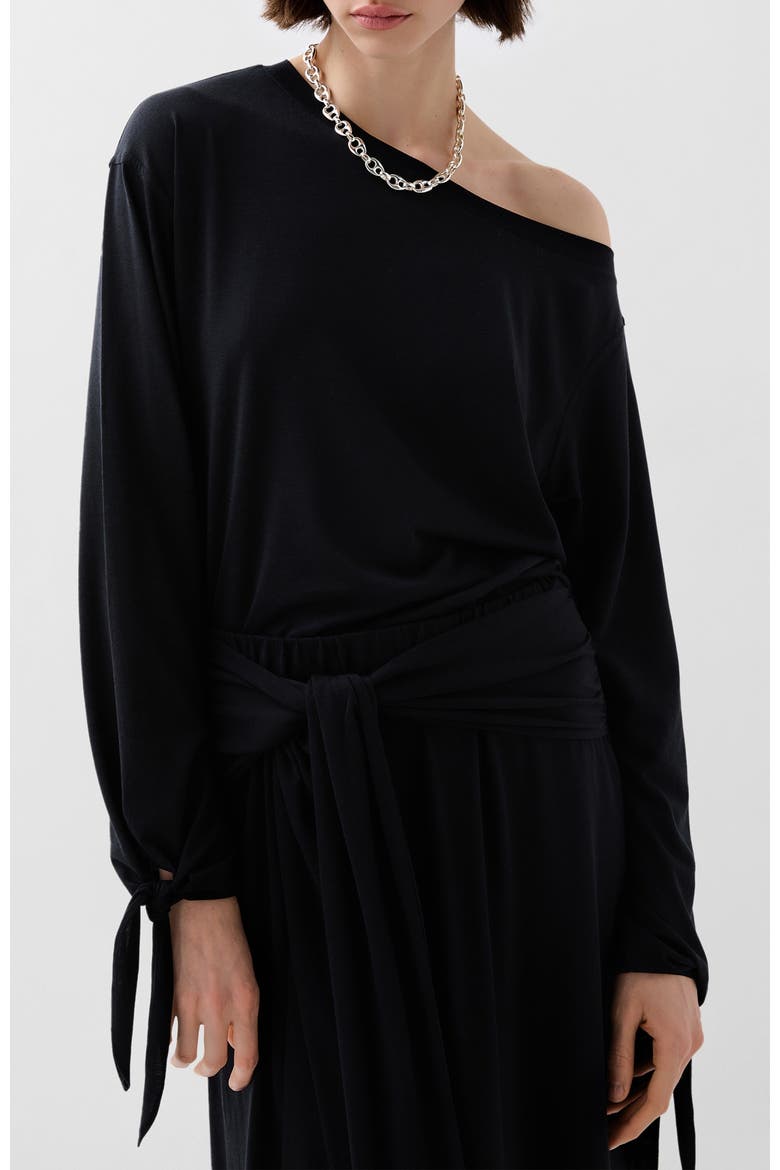 Ic Knot Tee, Main, color, Black