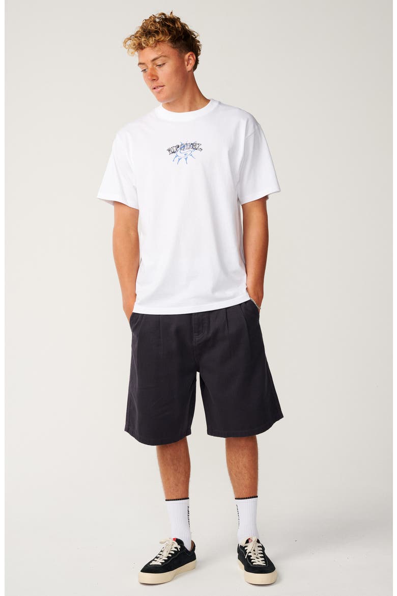 Disorder Balance Cotton Graphic T-Shirt, Alternate, color, WHITE