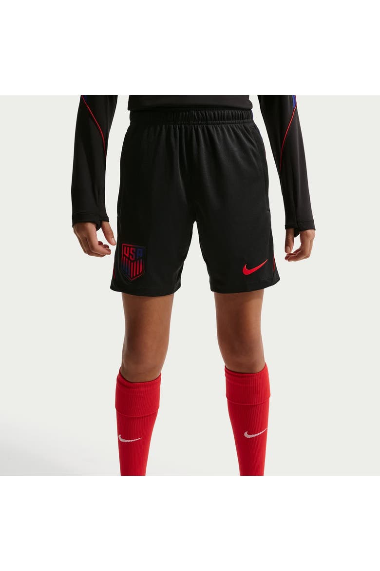 Youth Nike Black USMNT 2026 Strike Dri-FIT Shorts, Main, color, Black