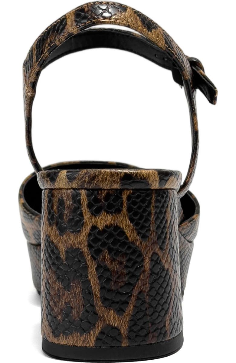 Aerosoles Senna Ankle Strap Platform Pump, Alternate, color, Jaguar Print