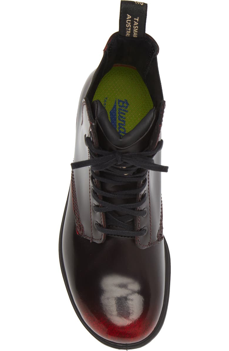 Blundstone Footwear Water Resistant Lace-Up Boot, Alternate, color, Bordeaux Brush