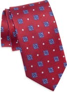 Bonobos Medallion Print Silk Tie