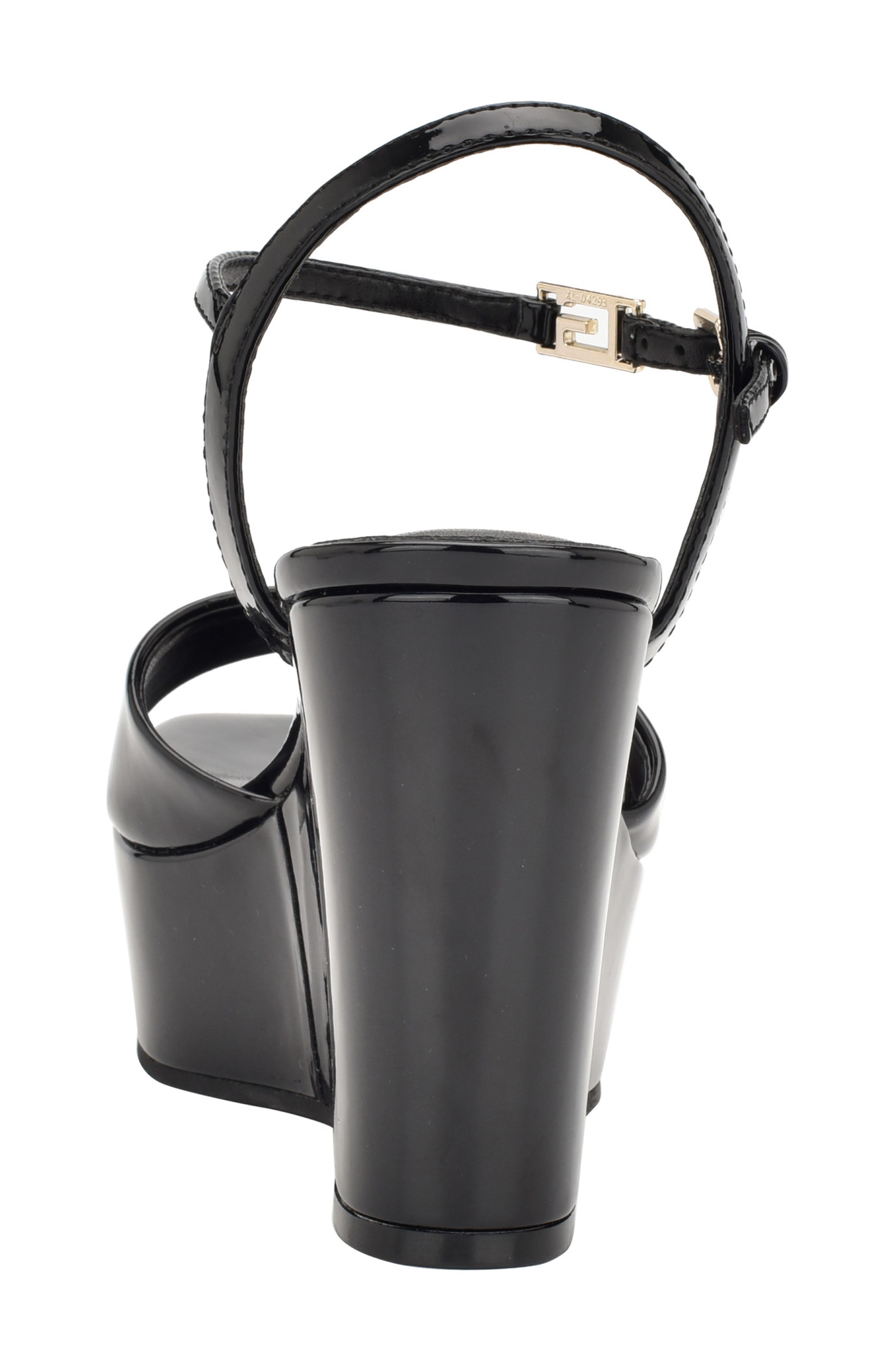 GUESS Zione Platform Wedge Sandal, Alternate, color, 