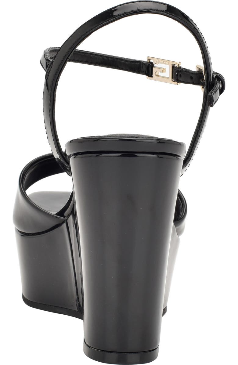 GUESS Zione Platform Wedge Sandal, Alternate, color,