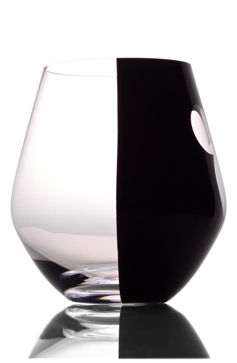 JoyJolt Set of 2 Disney<sup>®</sup> Stemless Wine Glasses, Alternate, color,