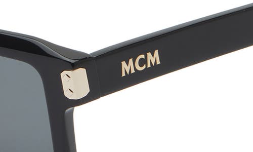 Mcm 54mm Rectangular Sunglasses In Black