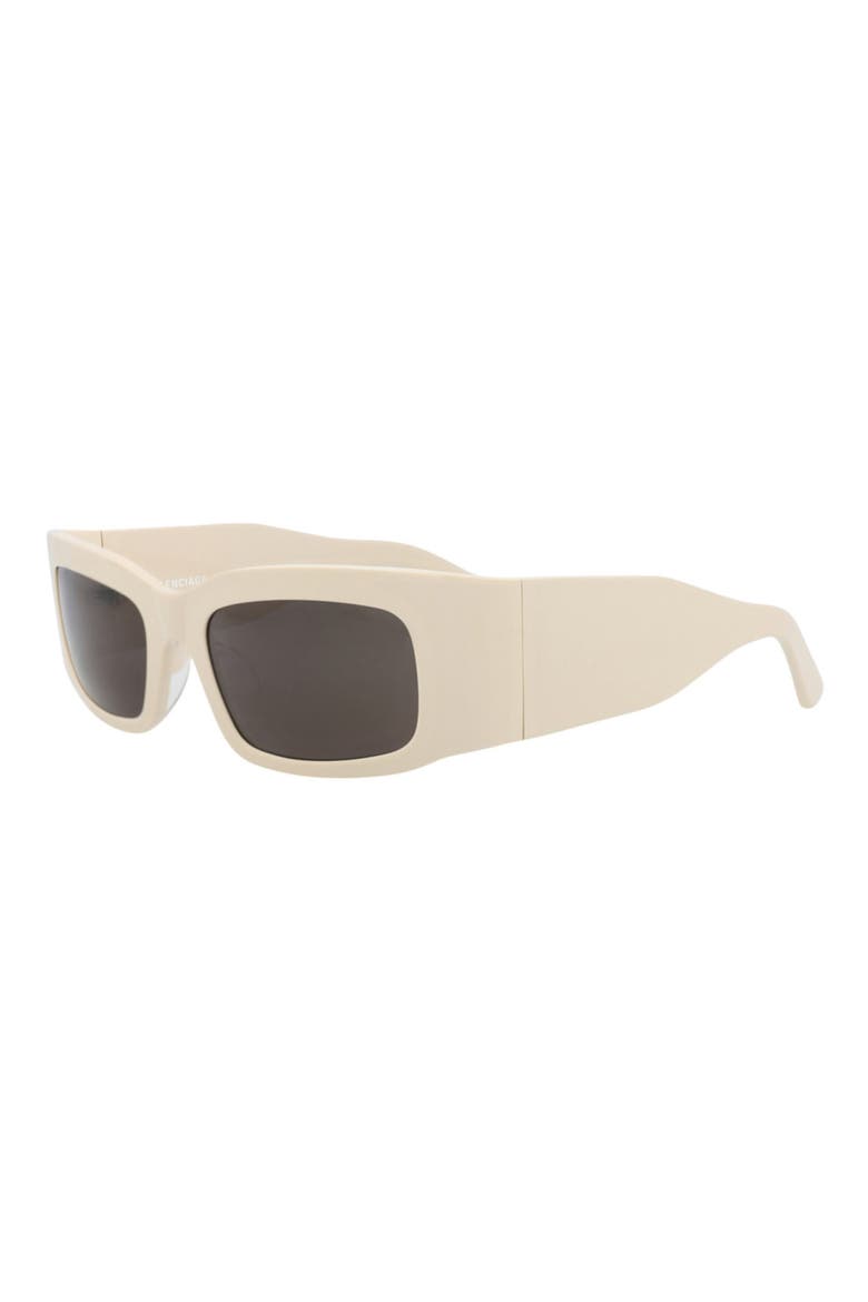 56mm Square Sunglasses, Alternate, color, BEIGE BEIGE GREY