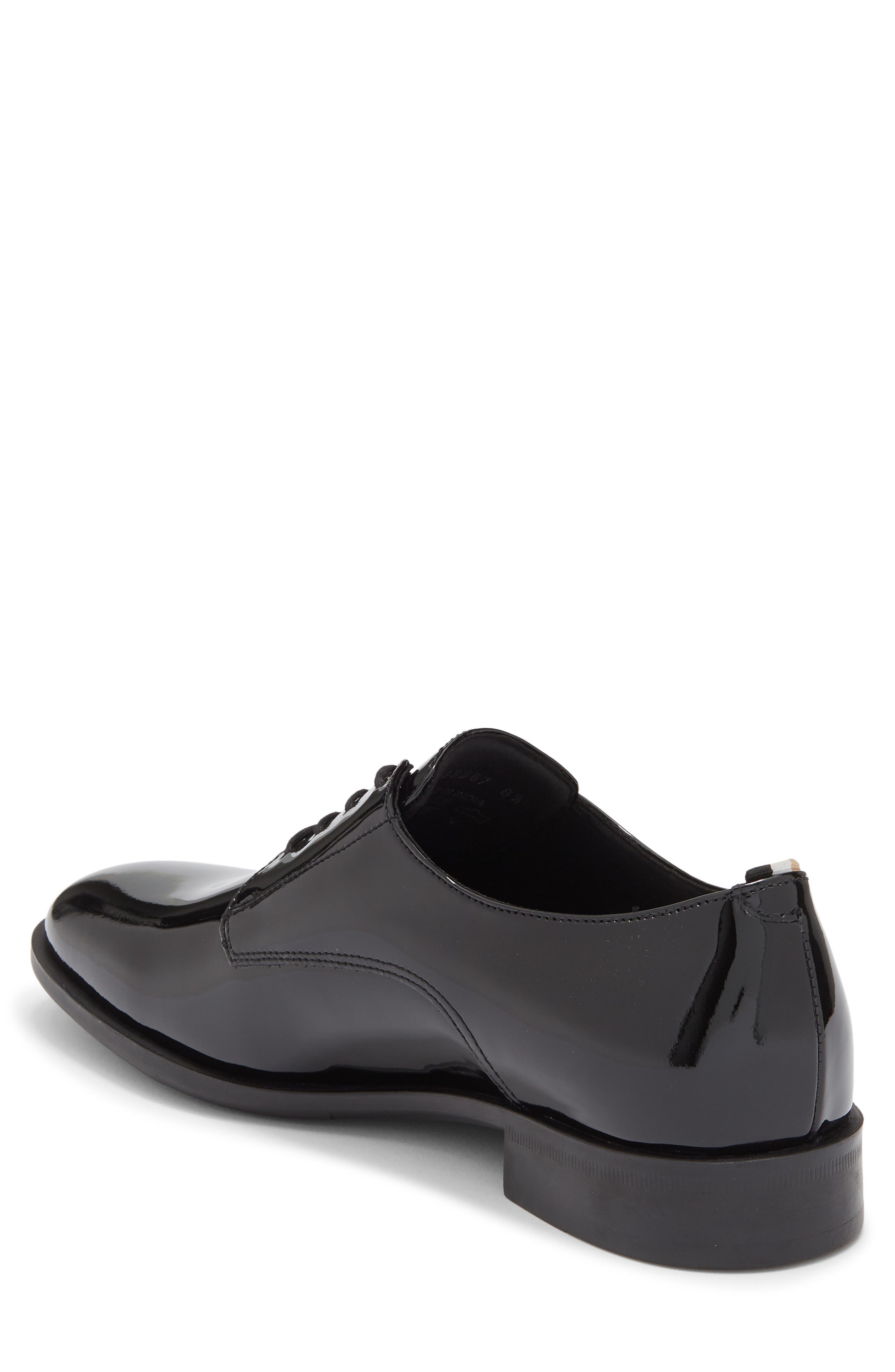 BOSS Colby Patent Derby, Alternate, color, Black