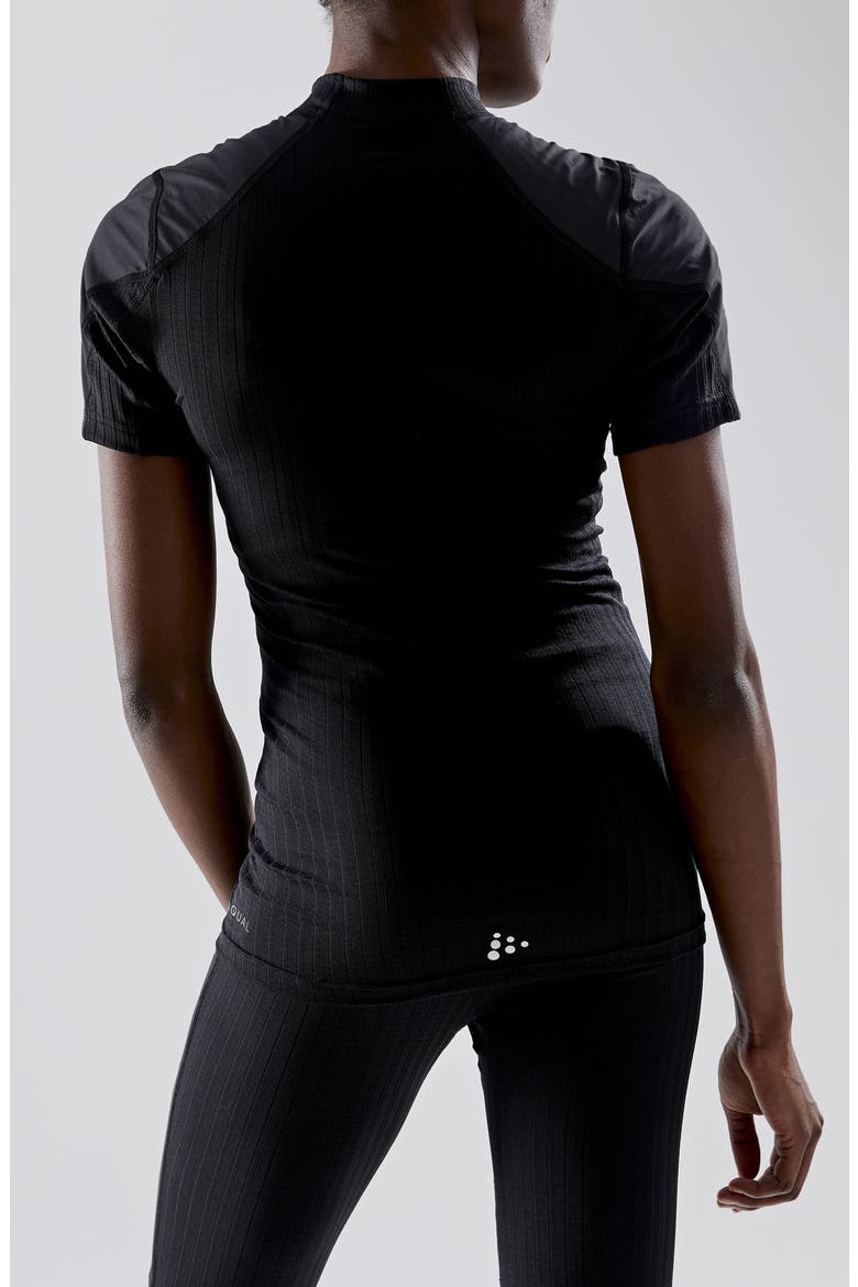Active Extreme X Wind T-Shirt, Alternate, color, BLACK/ GRANITE