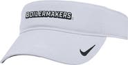 Nike Men's Nike White Purdue Boilermakers 2025 On-Field Ace Performance Adjustable Visor
