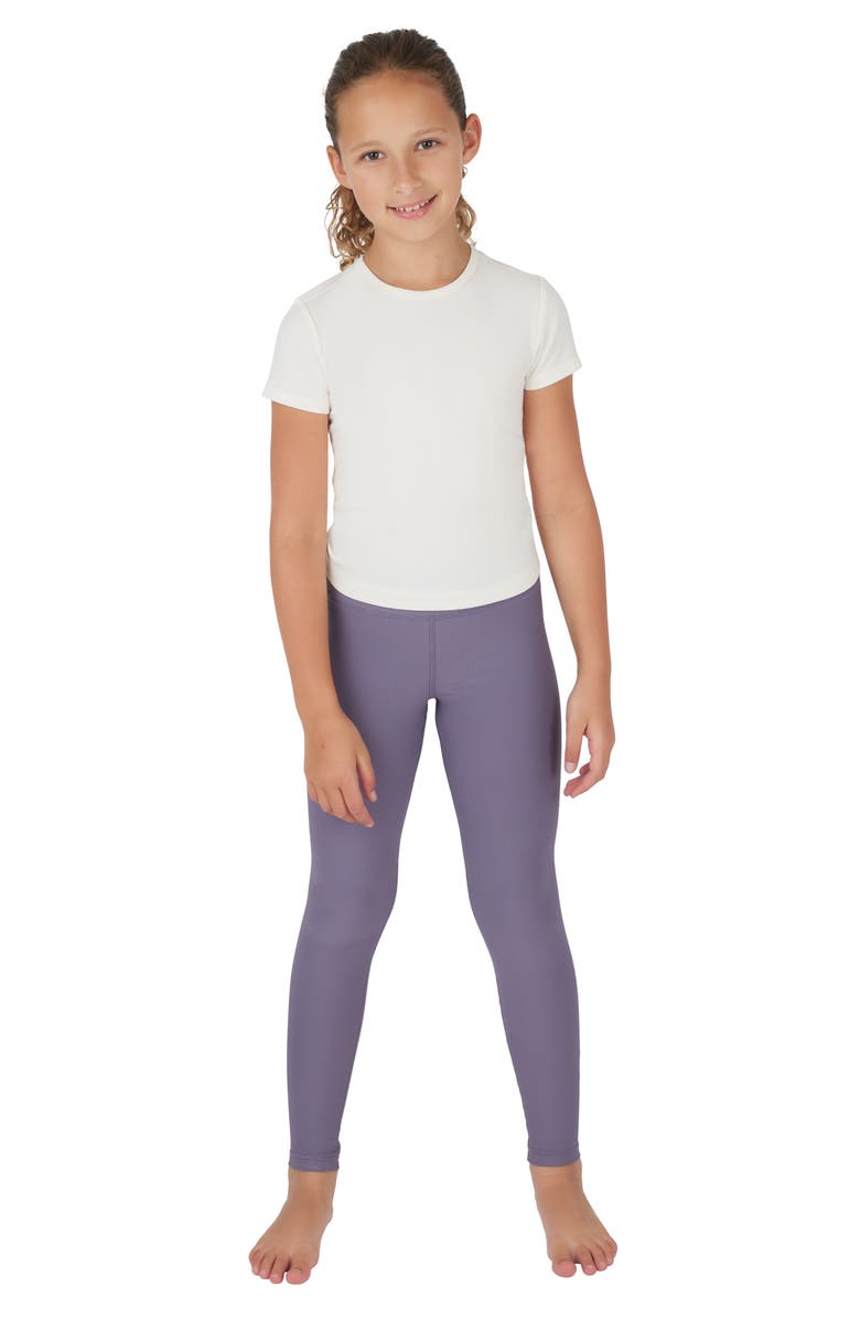 YOGALICIOUS Kids' 2-Pack Madison Crossover Waist Ribbed Leggings, Alternate, color,