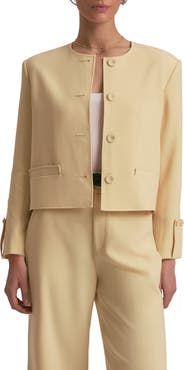 Favorite Daughter The Aurora Collarless Jacket