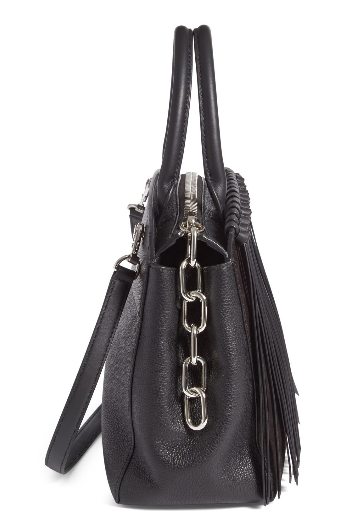 Alexander Wang Attica Fringe Crossbody Bag, Alternate, color, 