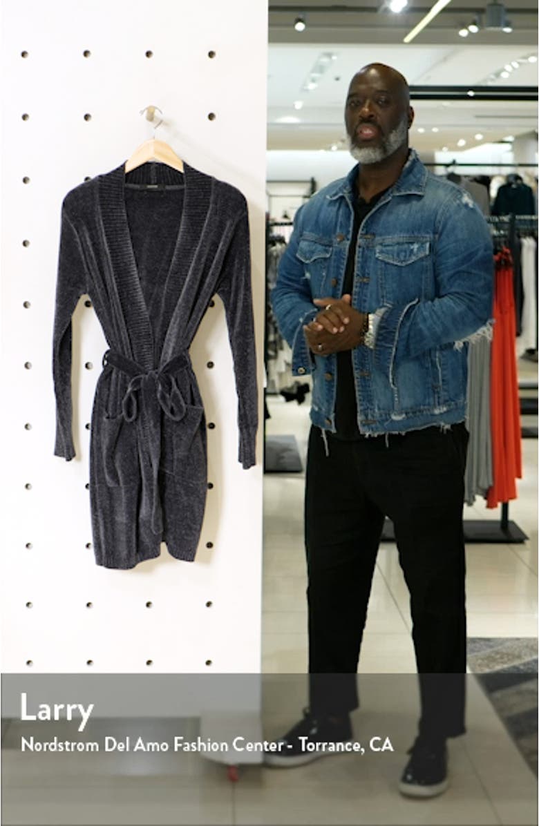 Tranquility Chenille Short Robe, sales video thumbnail