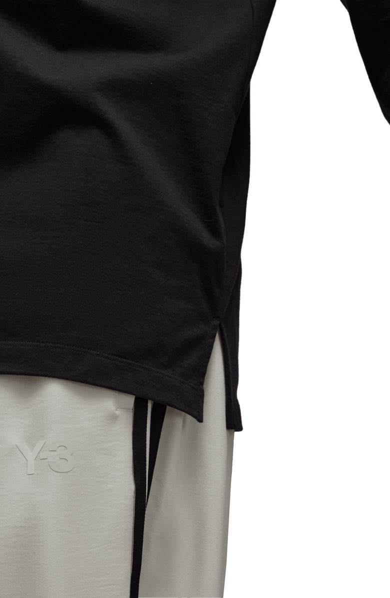 Y-3 Oversize Long Sleeve Graphic T-Shirt, Alternate, color,