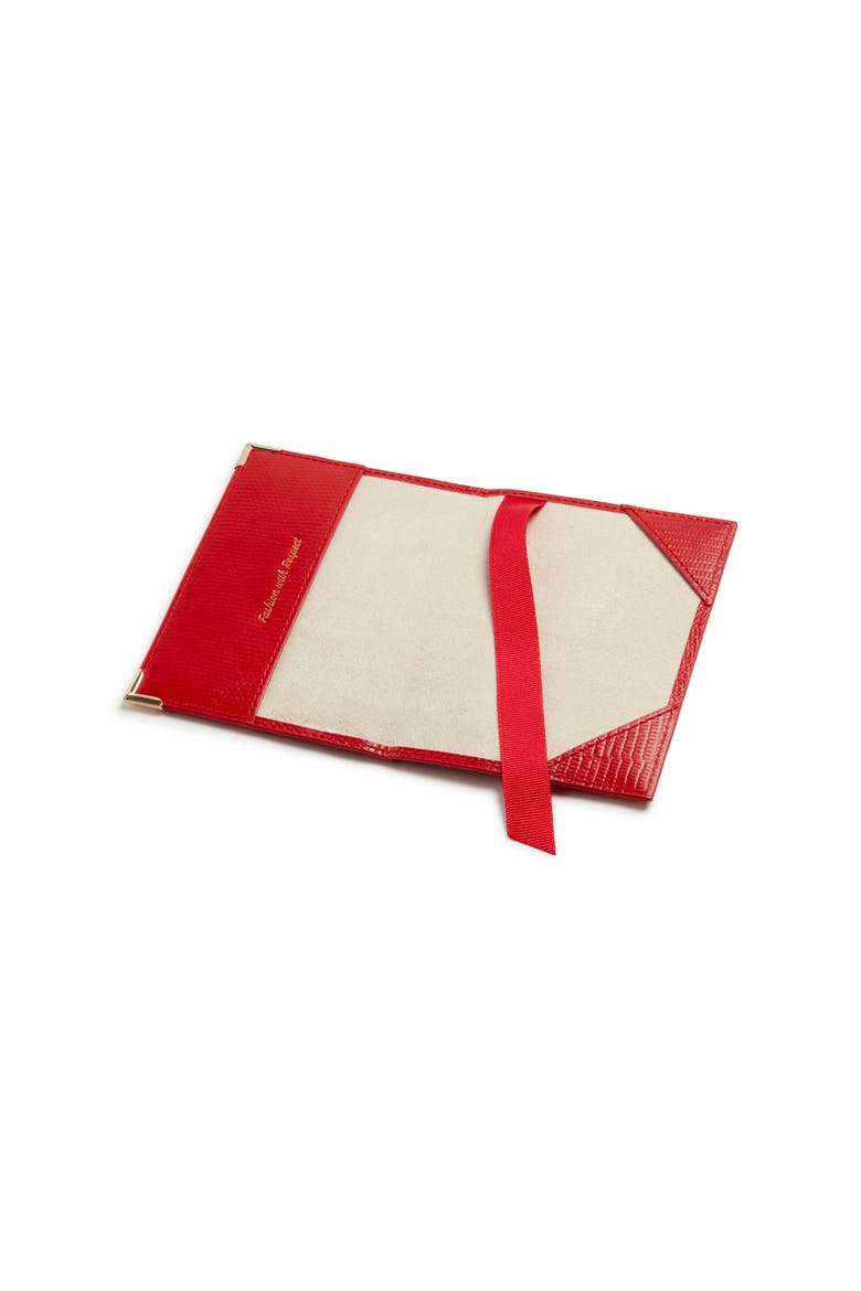 Ash Passport Holder & Key Chain Gift Box, Alternate, color, Red
