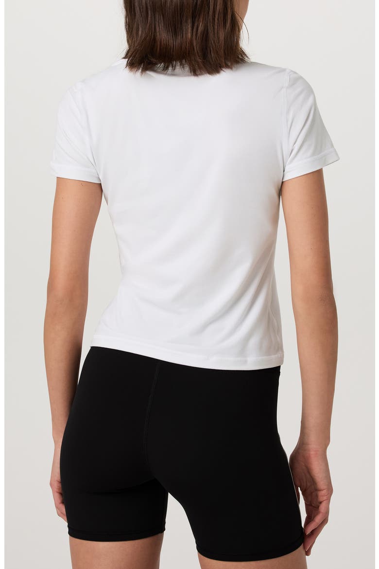 Lux Performance T-Shirt, Alternate, color, WHITE