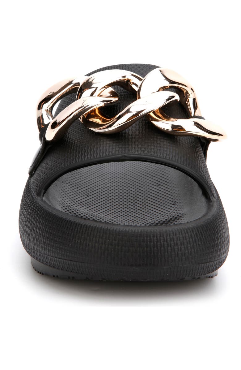 Kenneth Cole New York Mello Chain Slide Sandal, Alternate, color,