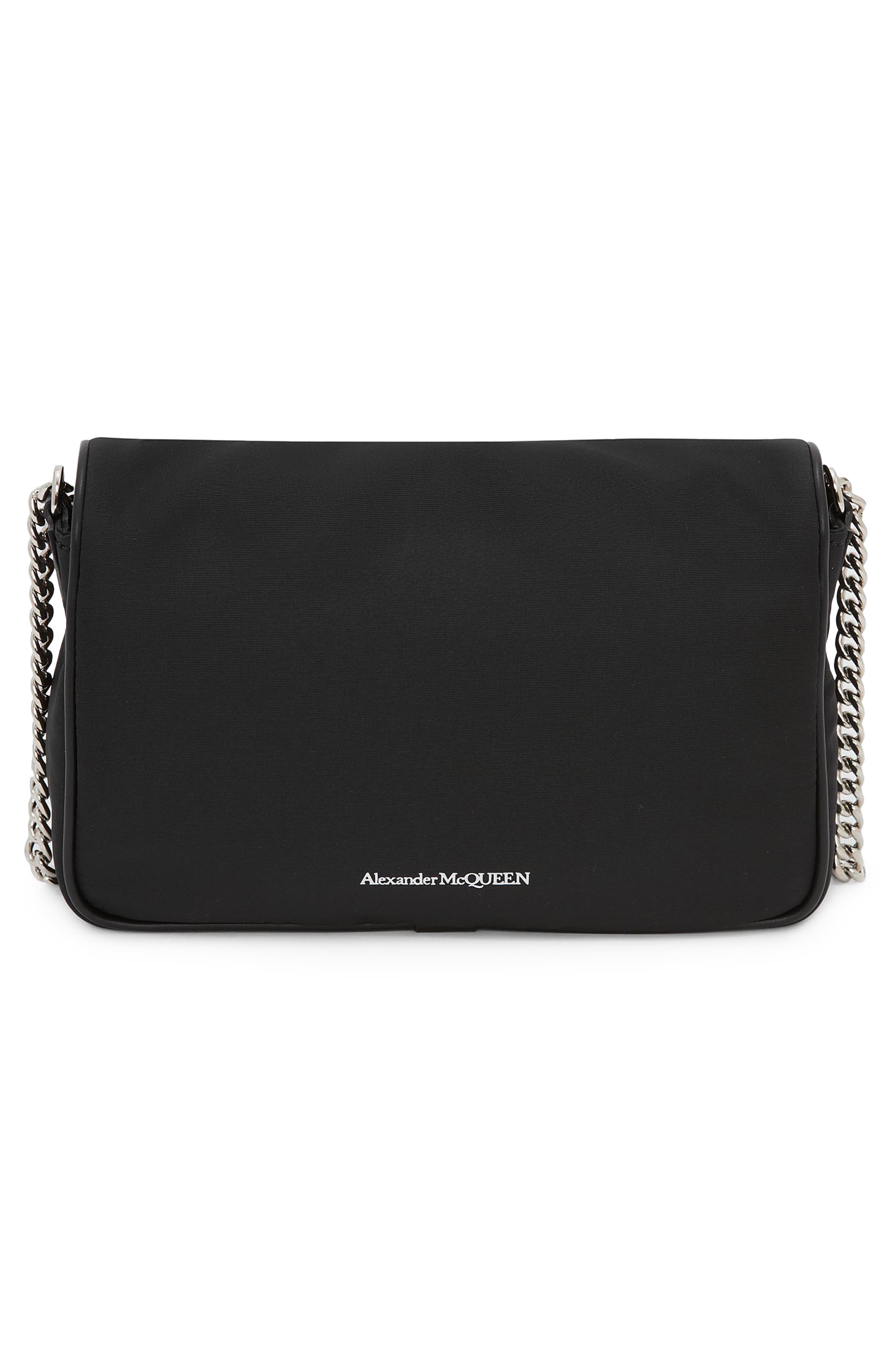 McQueen Alexander McQueen Small Skull Shoulder Bag, Alternate, color, 