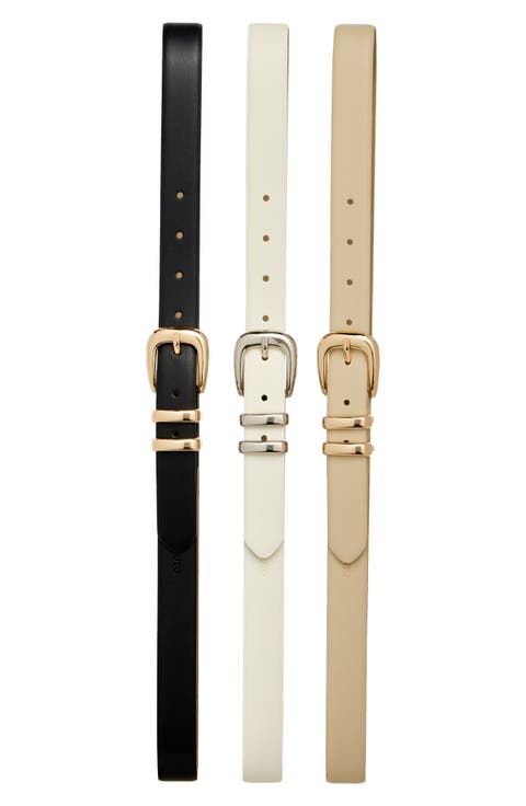 3-for-1 Assorted Belts