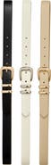 Vince Camuto 3-for-1 Assorted Belts