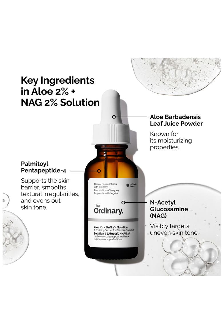 Aloe 2% + NAG 2% Solution for Post-Acne Marks, Alternate, color, NO COLOR