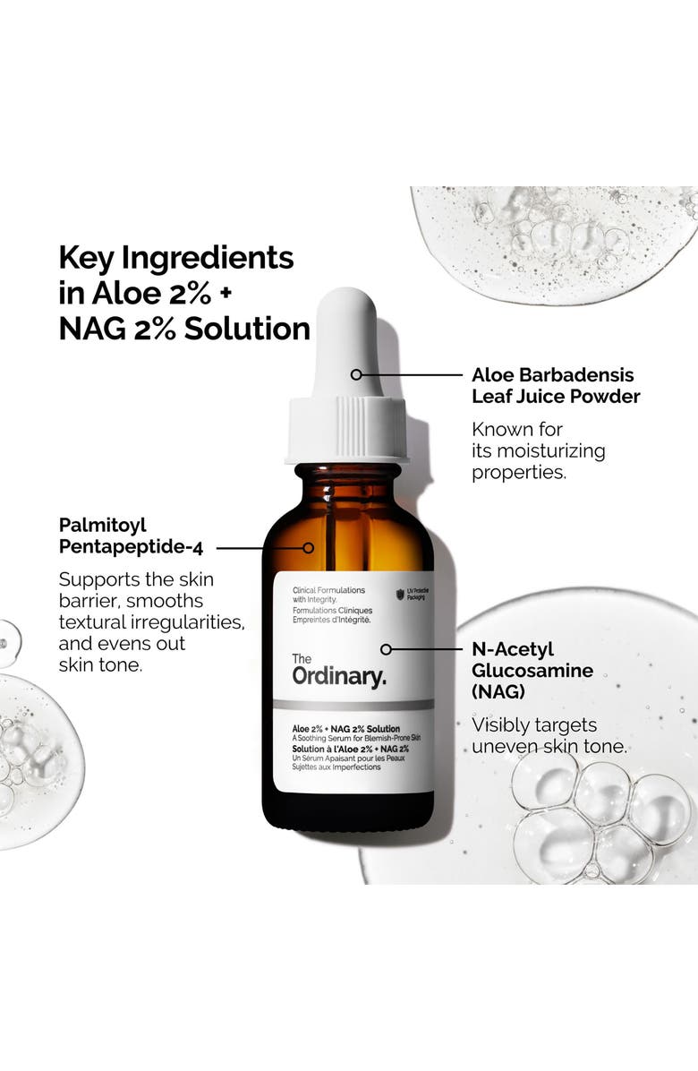 The Ordinary Aloe 2% + NAG 2% Solution for Post-Acne Marks, Alternate, color,