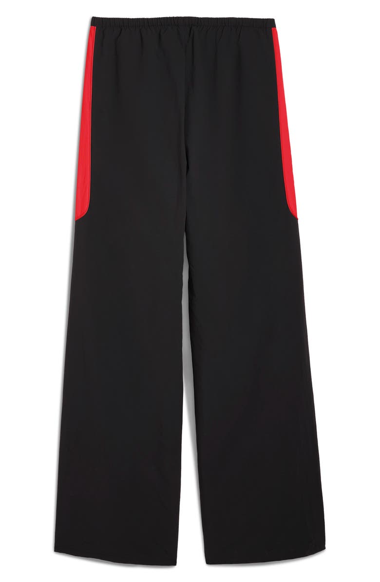 PUMA Formula 1<sup>®</sup> Woven Nylon Wide Leg Pants, Alternate, color, Puma Black