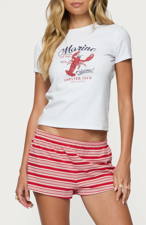 Lobster Club Graphic T-Shirt