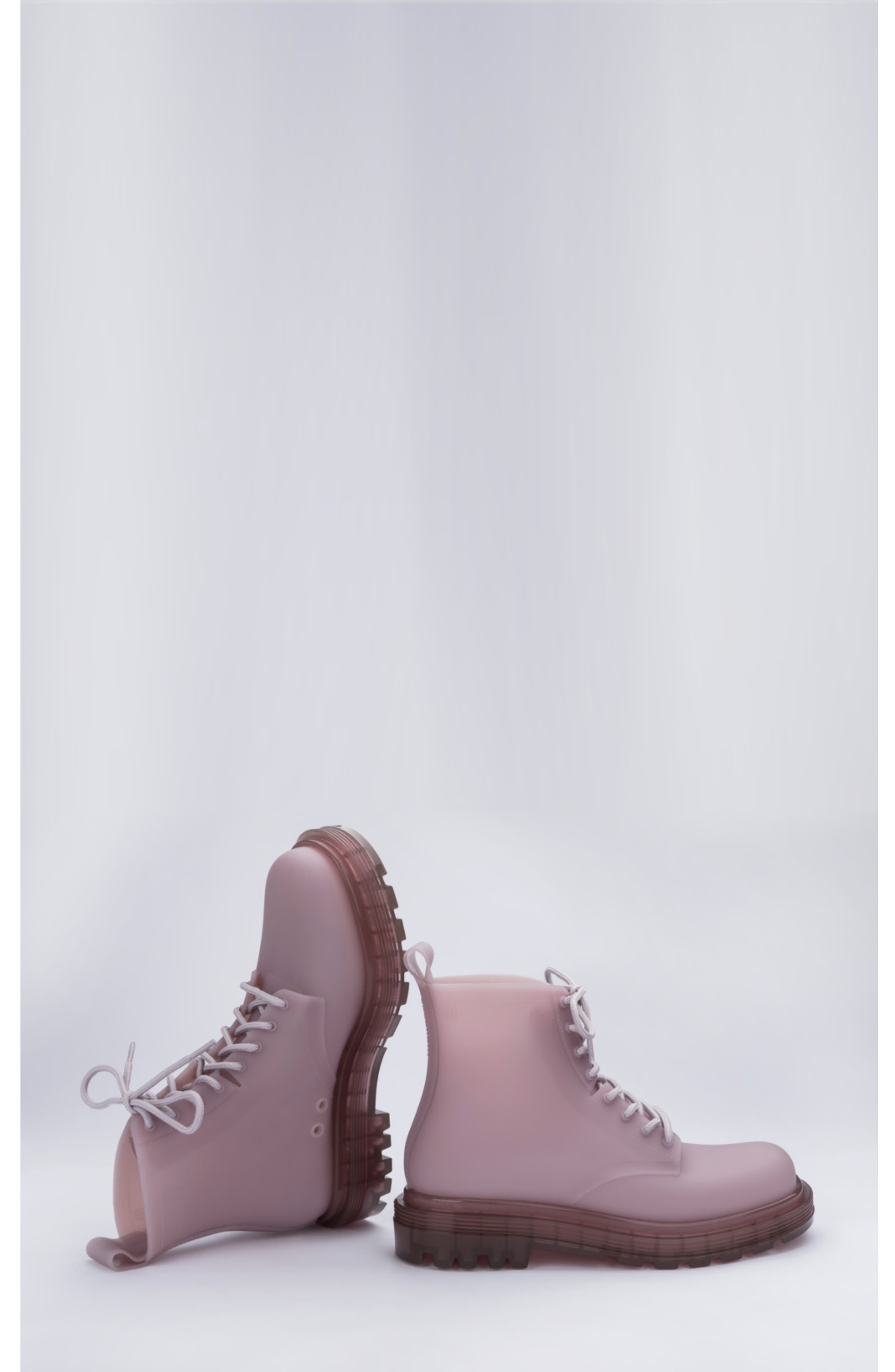 Coturno Combat Boot, Alternate, color, MATTE BEIGE/ LILAC