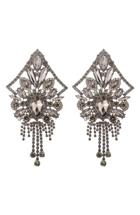 Albany Crystal Statement Earrings