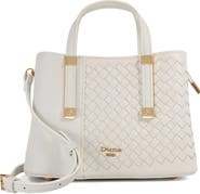 Dune London Dinkydorry Faux Leather Top Handle Bag