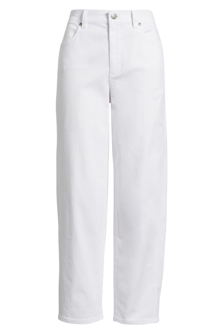 Lantern Ankle Jeans, Alternate, color, WHITE
