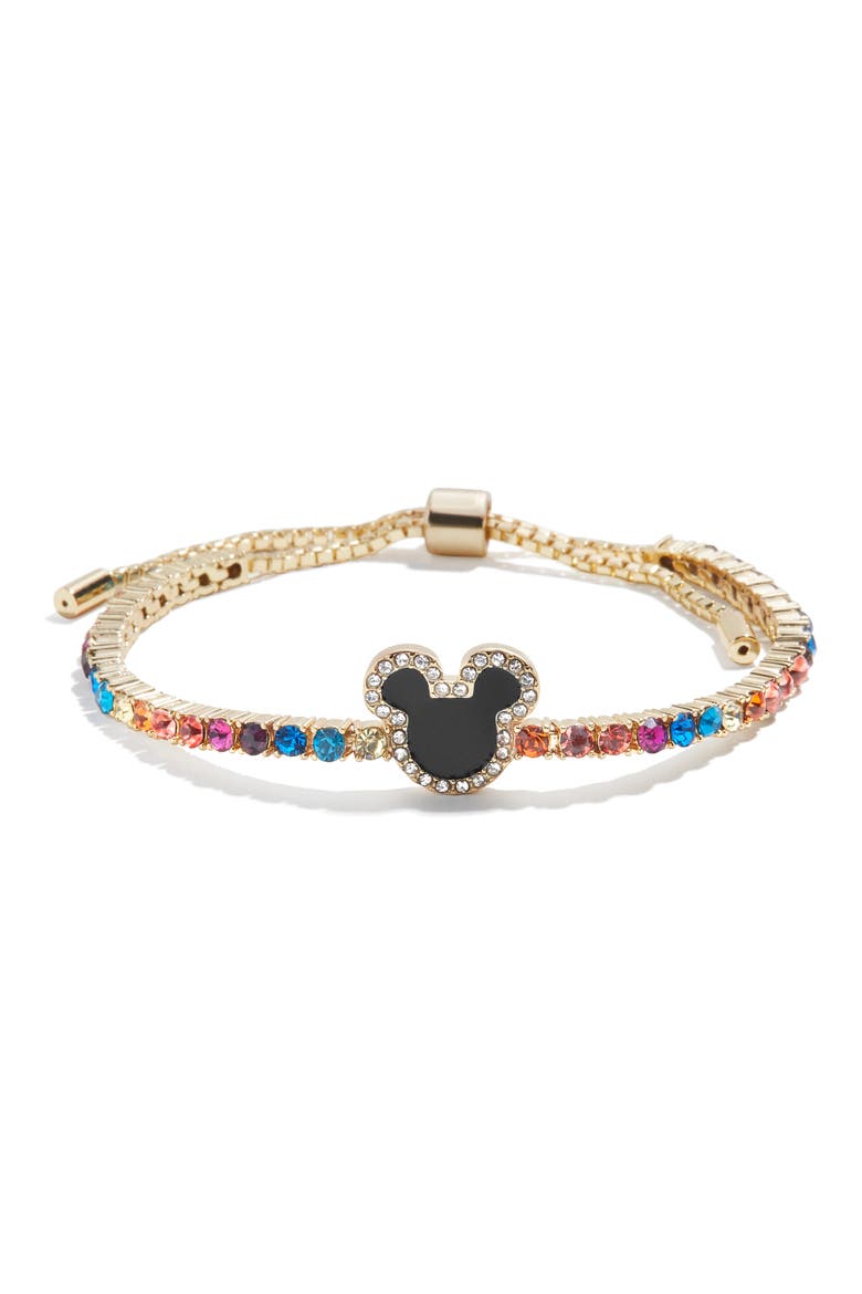 Disney® Mickey Pull Through Bracelet, Main, color, GOLD MULTI