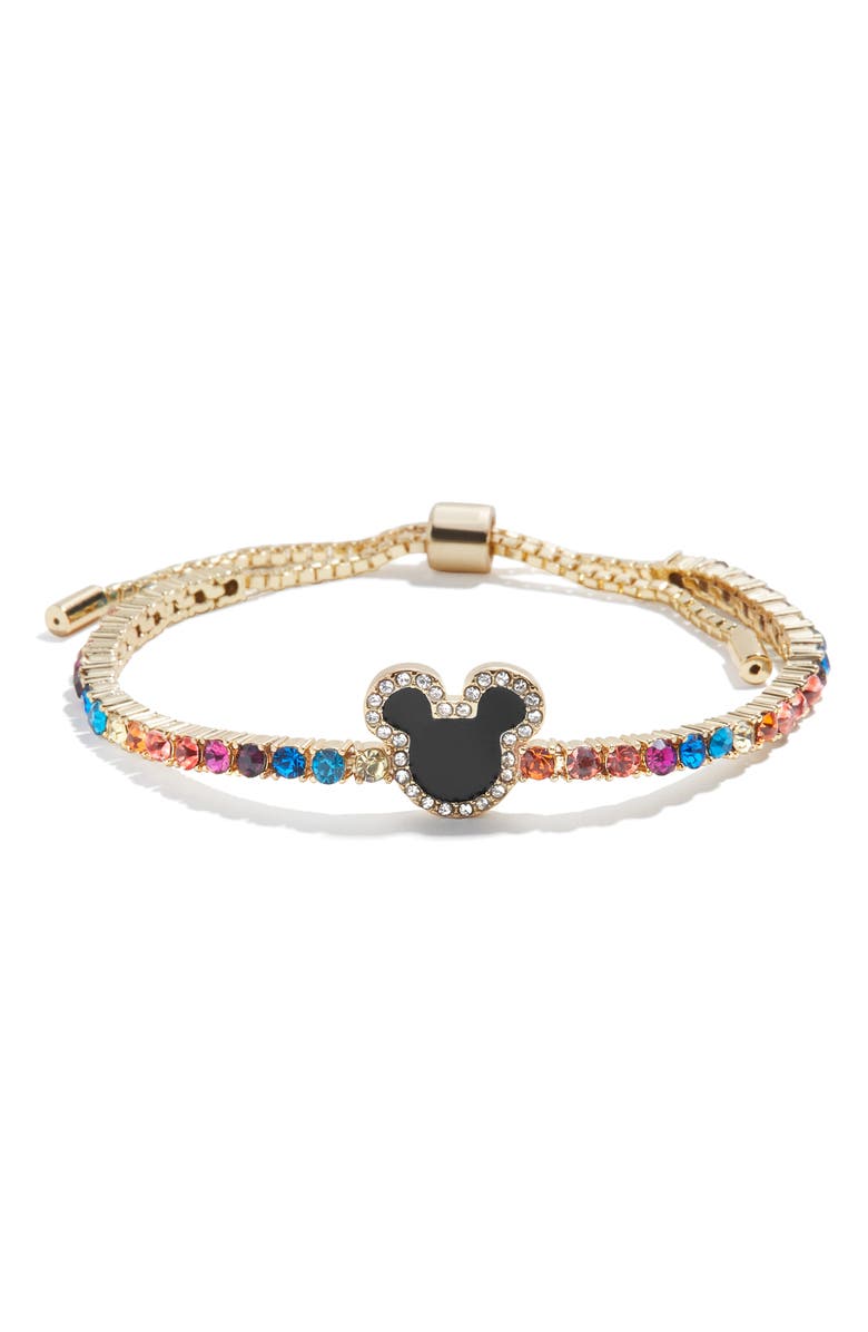 BaubleBar Disney<sup>®</sup> Mickey Pull Through Bracelet, Main, color, 