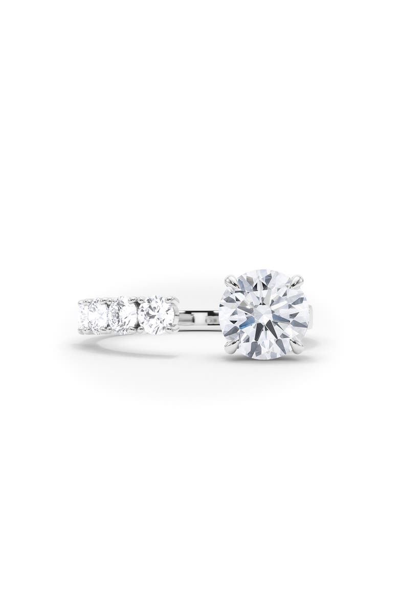 Everyday By HauteCarat Floating Round Lab Created Diamond Ring - 2ct., Alternate, color,