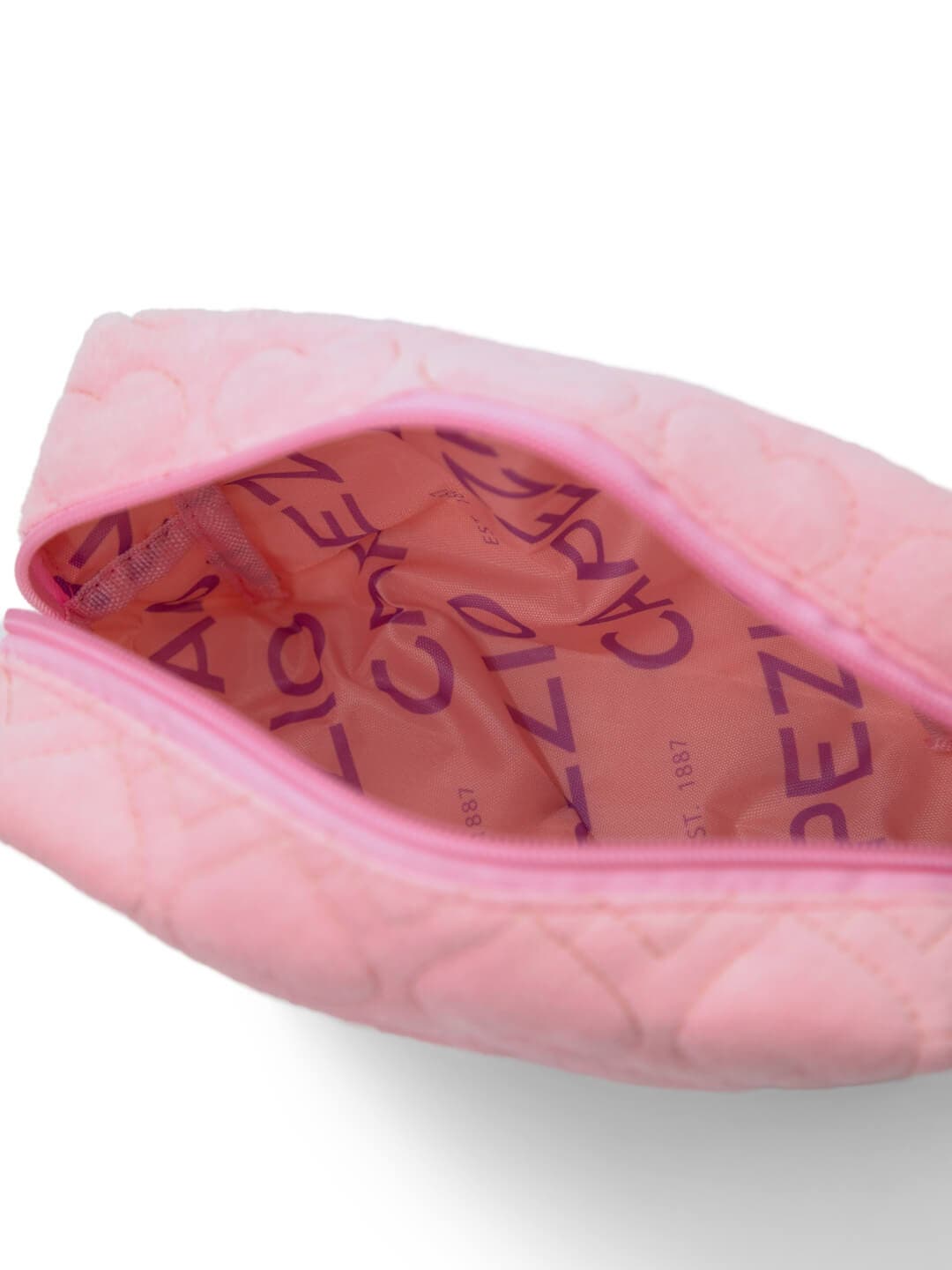 Lightweight Heart Pouch, Alternate, color, pink