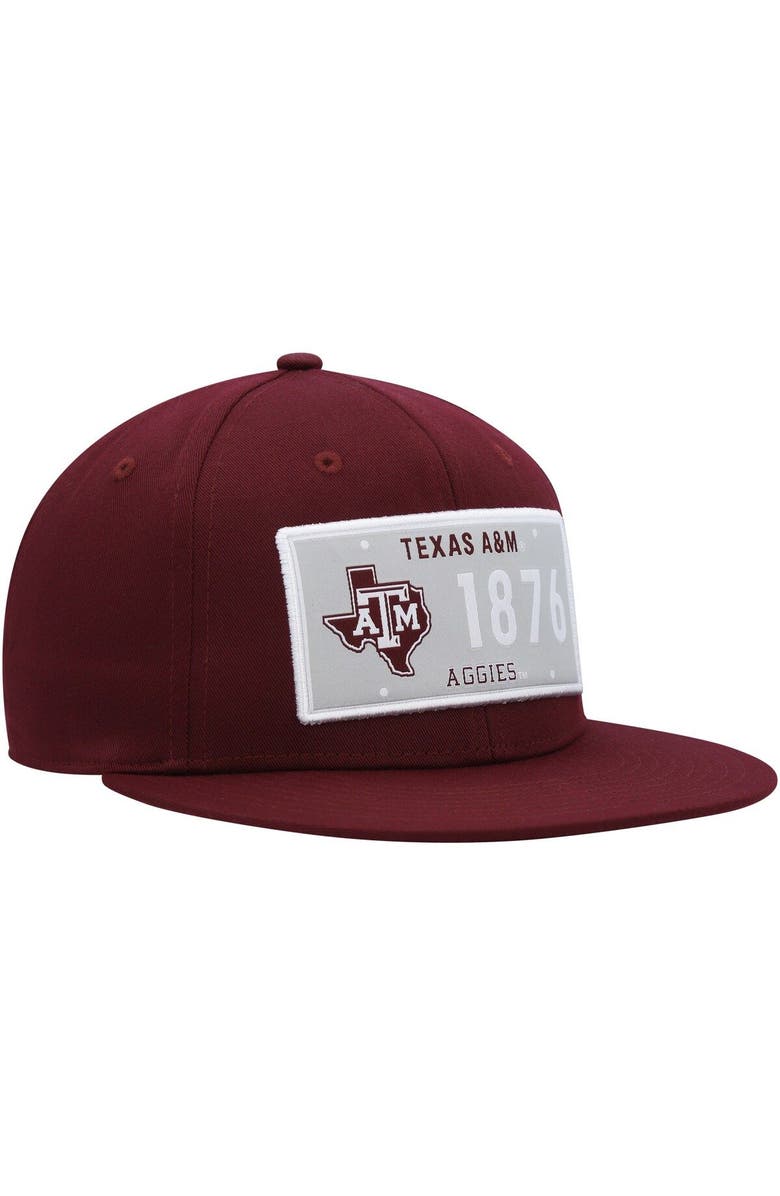 adidas Men's adidas Maroon Texas A&M Aggies Established Snapback Hat, Alternate, color,